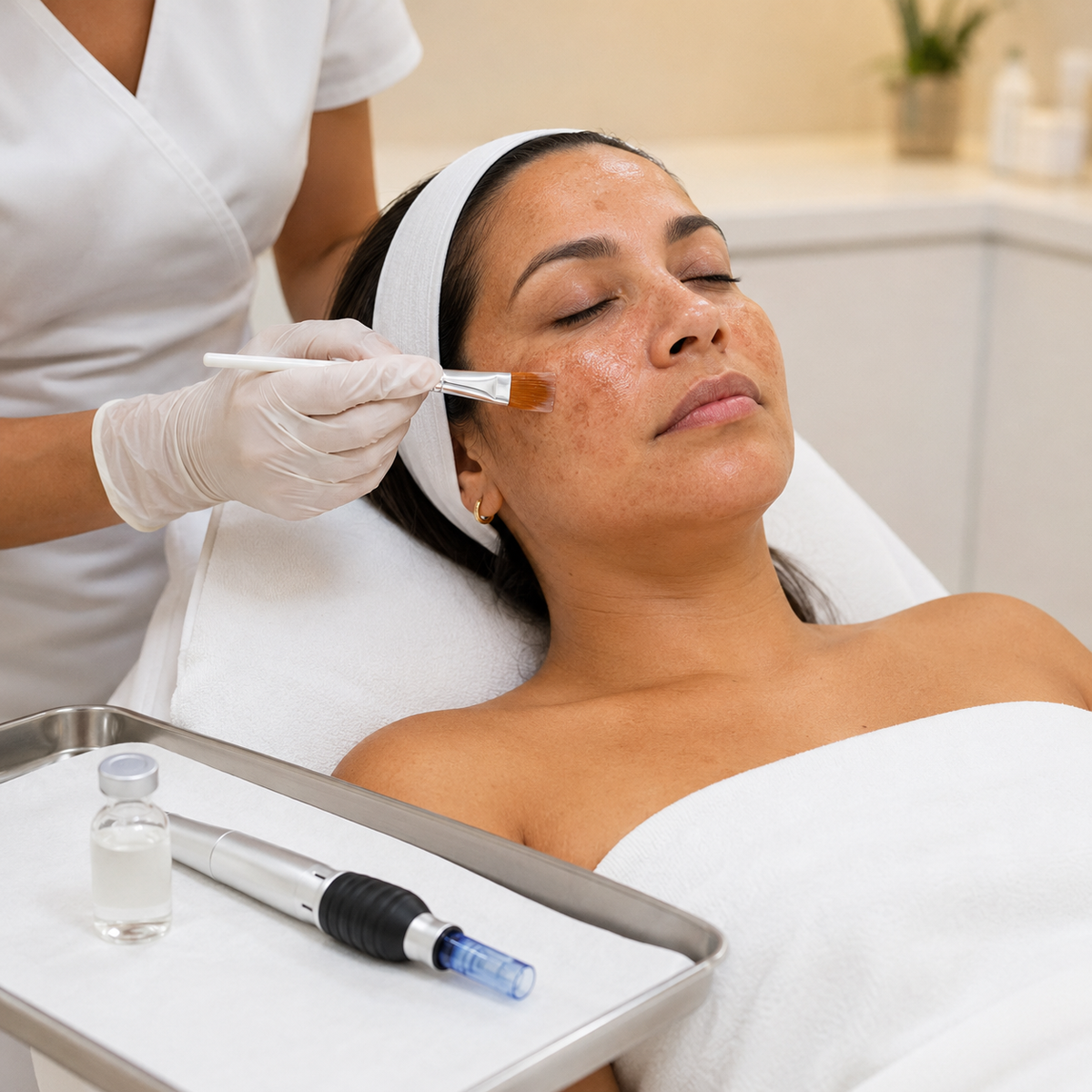 Tratamiento para luminosidad y textura de la piel en Medical Skin Center