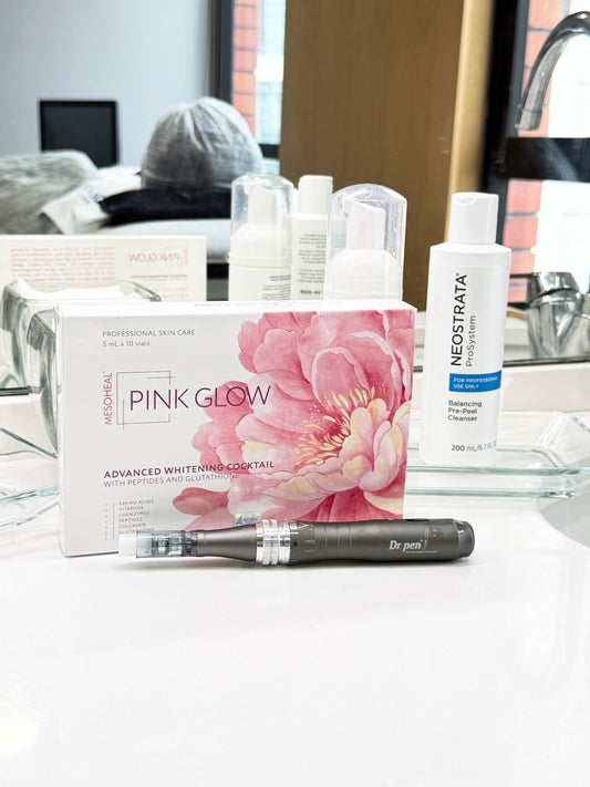Dermapen con Pink Glow