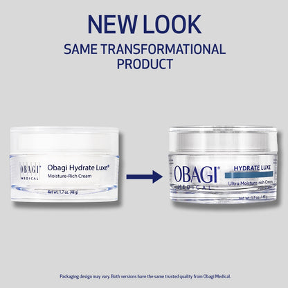 Hydrate Luxe de Obagi, textura