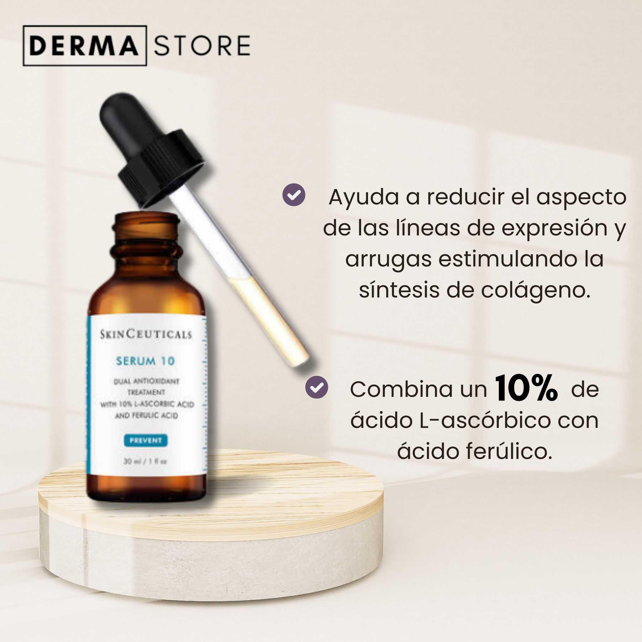 Serum 10 Antioxidante y Anti Edad