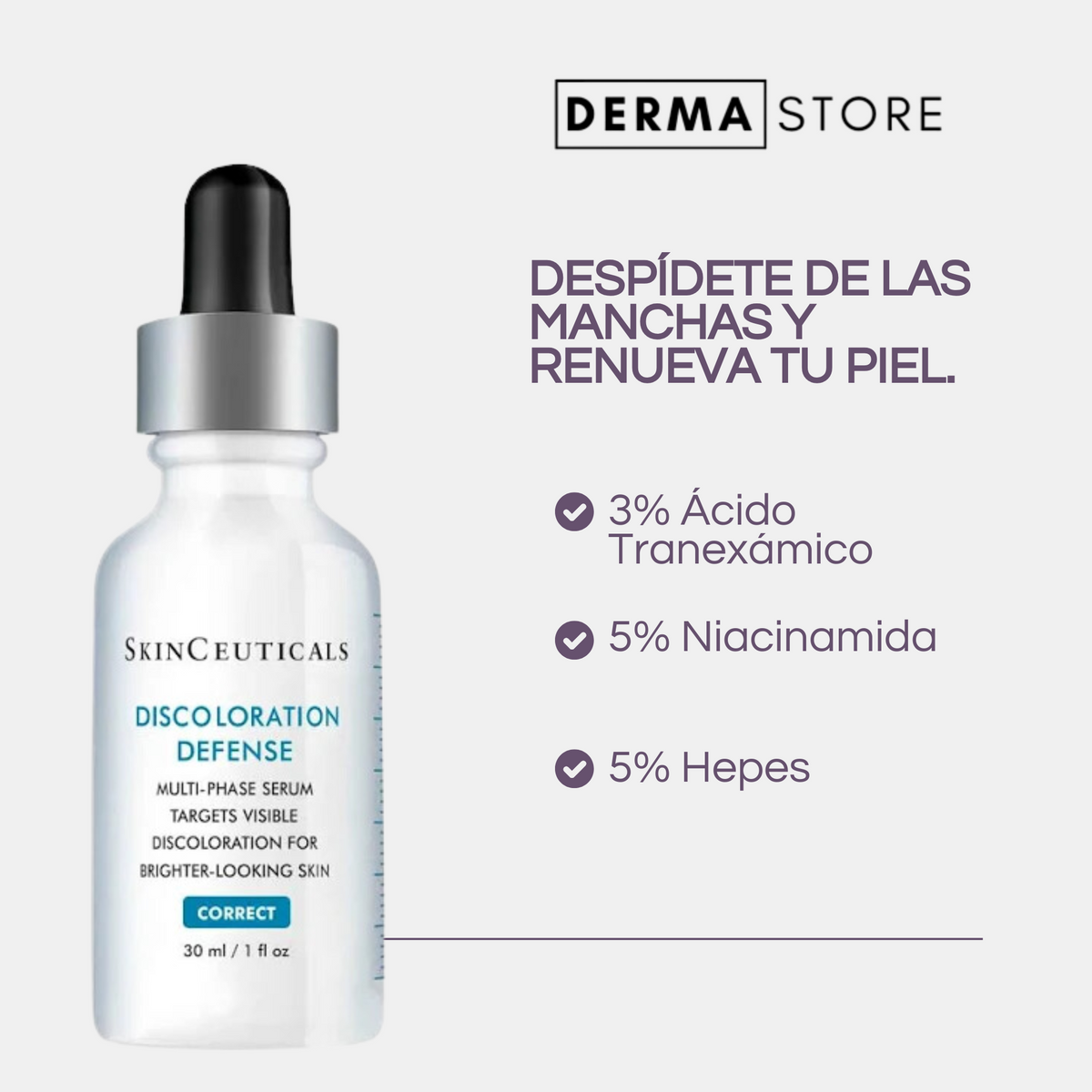Serum Discoloration Defense